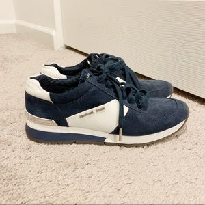 Michael Kora Navy Sneakers